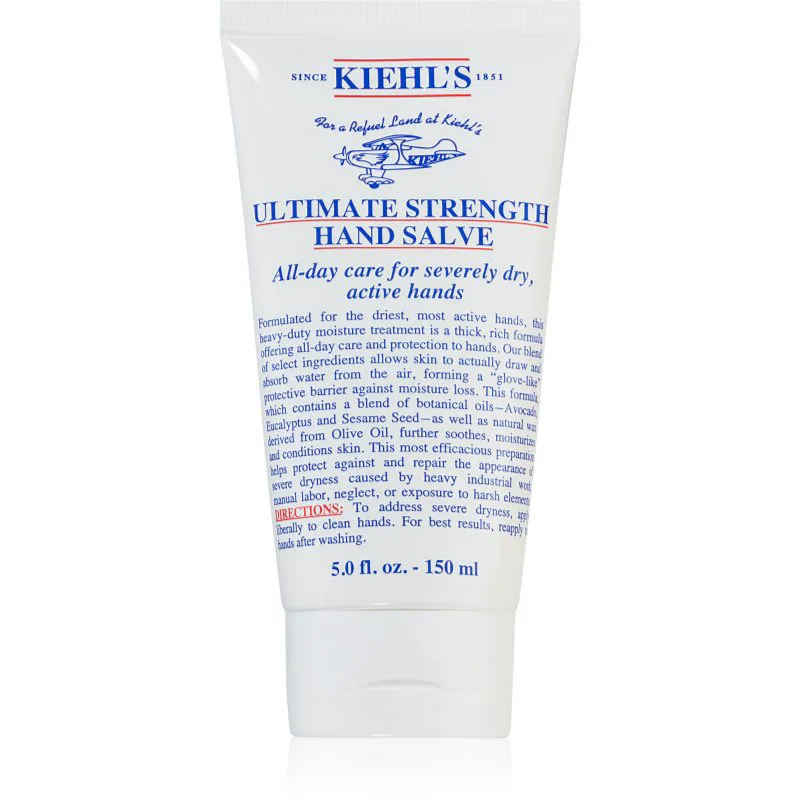 Kiehl's Ultimate Strength Hand Salve ενυδατική κρέμα για τα χέρια για όλους τους τύπους επιδερμίδας ακόμα και ευαίσθητης 150 ml