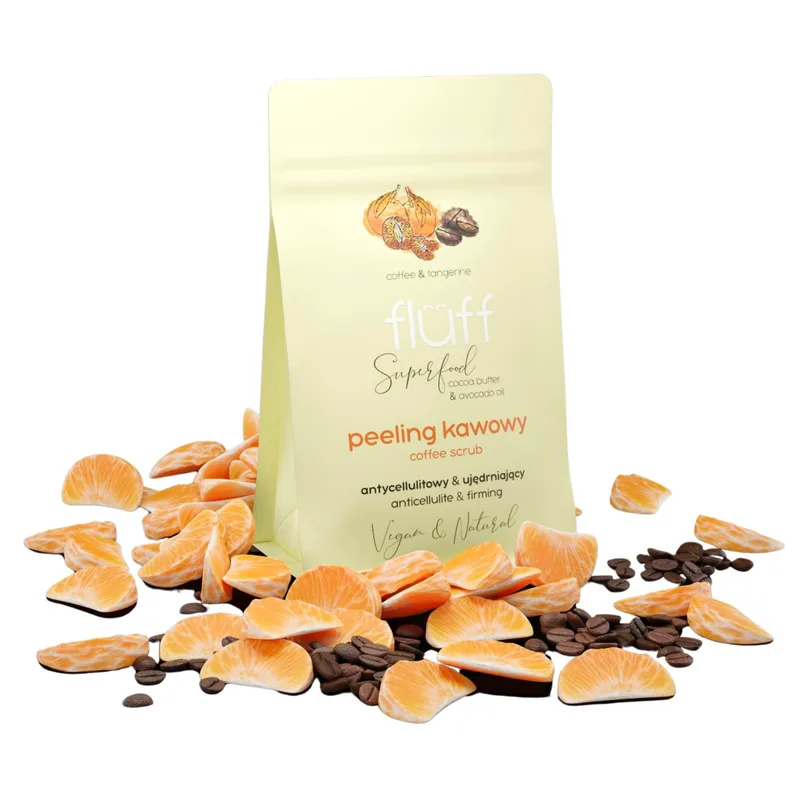 Tangerine-Coffee Dry Body Peeling 100gr