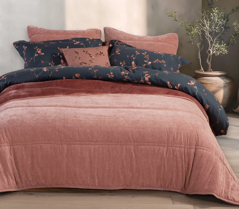 Κουβερτοπάπλωμα Υπέρδιπλο Nef-Nef Vania Rose 240x220