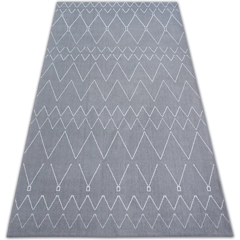 Χαλιά Rugsx Χαλί SENSE Micro 81249 Ζιγκ Ζαγκ ETHNO 160x230 cm