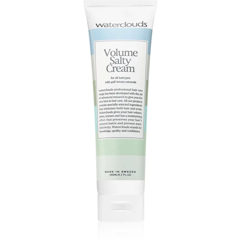 Waterclouds Volume Salty Cream κρέμα μαλλιών με θαλασσανινό αλάτι 150 ml