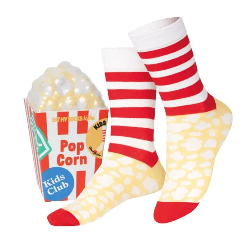 Παιδικές κάλτσες Eat My Socks - Popcorn Kids (μέγεθος 28-35)