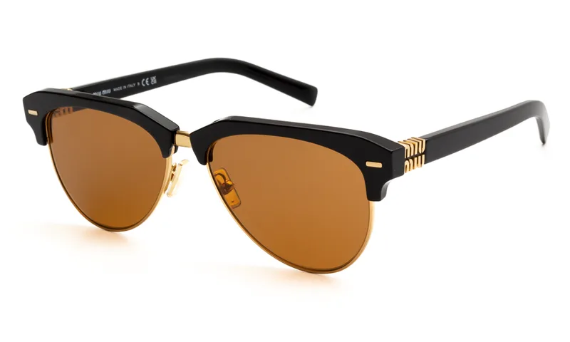 MIU MIU ΓΥΑΛΙΑ ΗΛΙΟΥ MIU MIU 09ZS 1AB2Z1 5716 09ZS Χρυσό