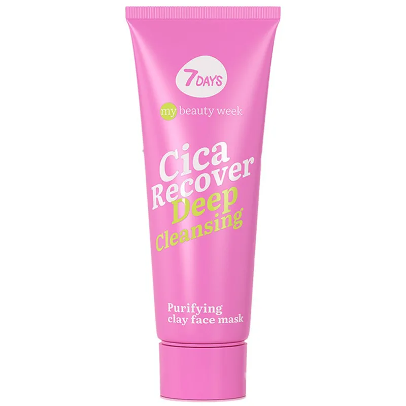 7DAYS Cica Recover Purifying Clay Face Mask Καθαριστική & Αναπλαστική Μάσκα Προσώπου με Άργιλο 80ml