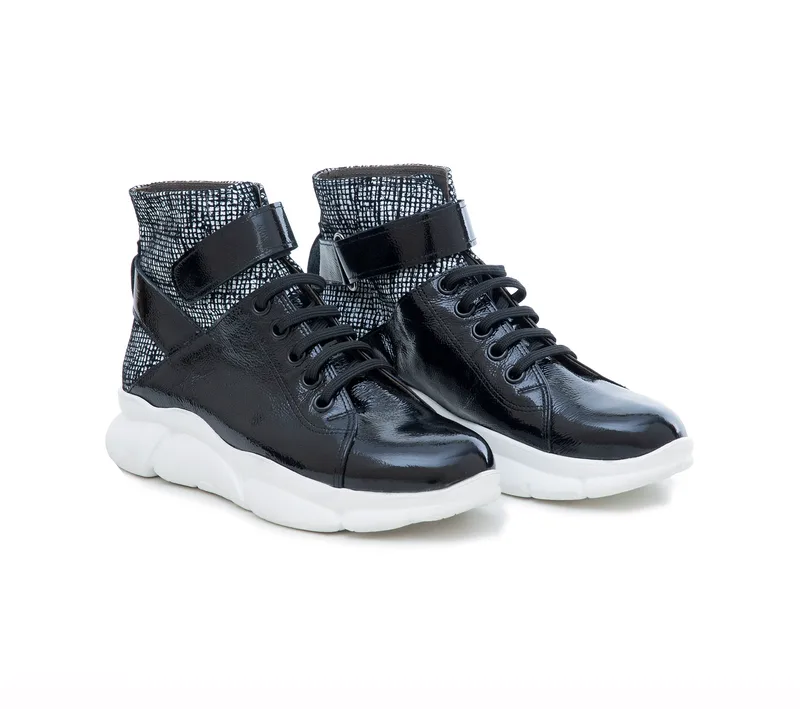 Δερμάτινα Μποτάκια Art 1FW231 Black