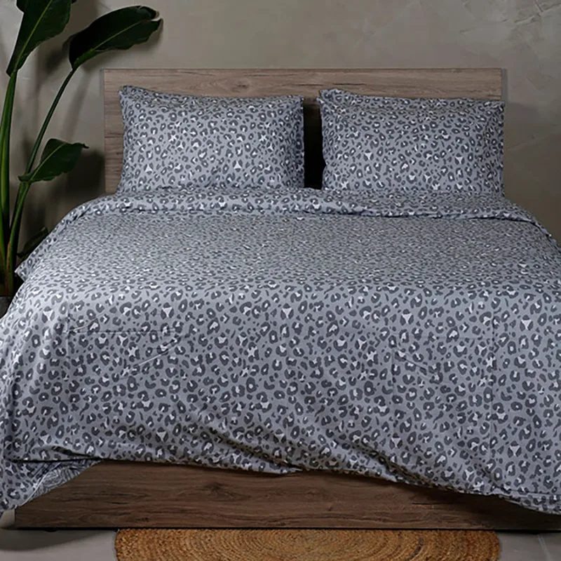 Παπλωματοθήκη Μεμονωμένη Μονή 170X250 Sunshine 2044 Grey (170x250)