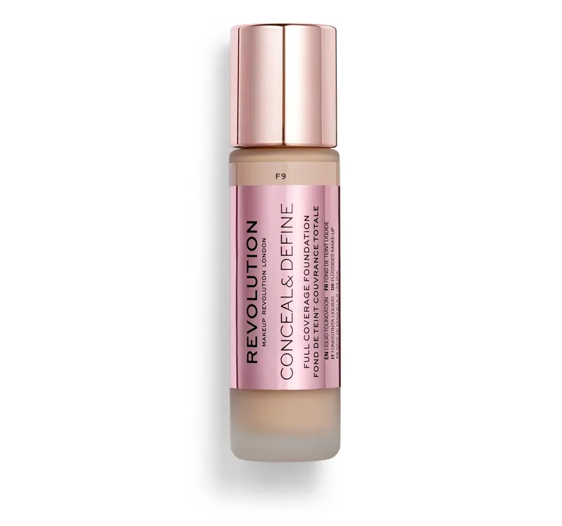 Revolution Make Up Corrects and Defines Full Coverage Foundation F9 23ml