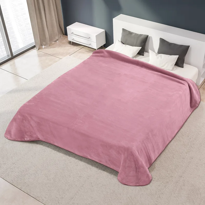 Κουβέρτα Ισπανίας Μονη 160X220 Belpla Ster Plain Opal Rose(64)