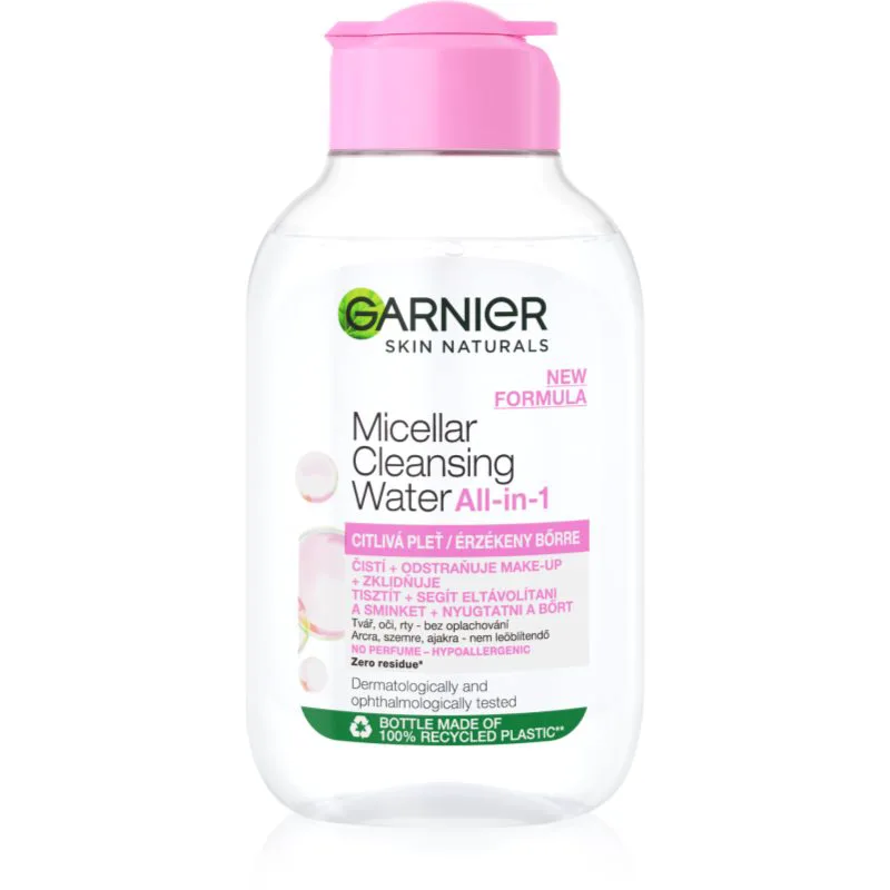 Garnier Skin Naturals μικυλλιακό νερό για ευαίσθητη επιδερμίδα 100 ml