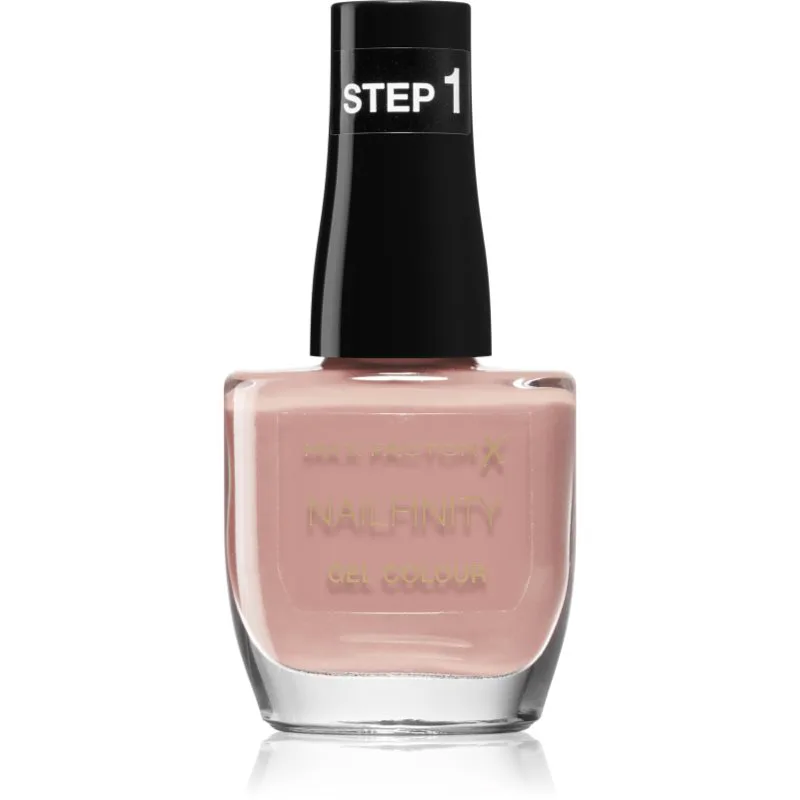 Max Factor Nailfinity Gel Colour τζελ βερνίκι νυχιών χωρίς τη χρήση των UV/LED λαμπτήρων απόχρωση 240 Starlet 12 ml