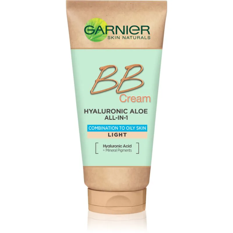 Garnier Skin Naturals BB Cream ΒΒ κρέμα για κανονική και ξηρή επιδερμίδα απόχρωση Light 50 ml