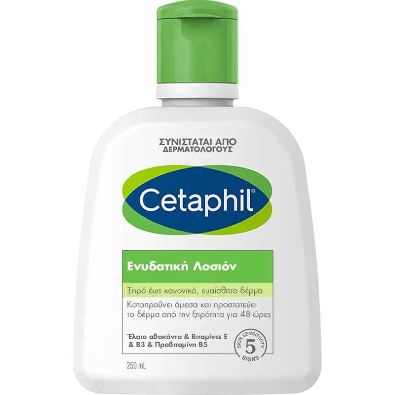 Cetaphil Moisturizing Lotion Πλούσιο Ενυδατικό Γαλάκτωμα Σώματος Μακράς Διάρκειας για Ξηρό, Κανονικό & Ευαίσθητο Δέρμα 250ml
