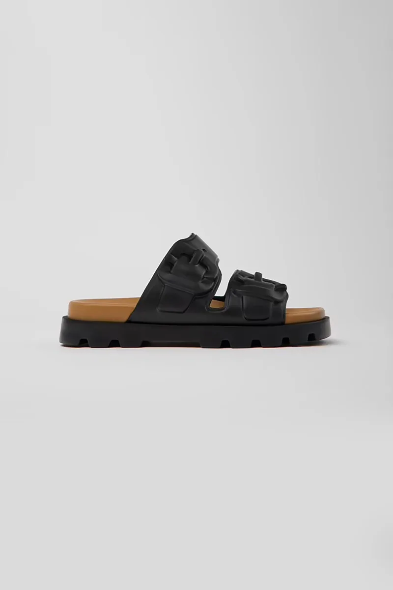 Camper γυναικεία πέδιλα "Brutus Sandal" - K201792-001 Μαύρο