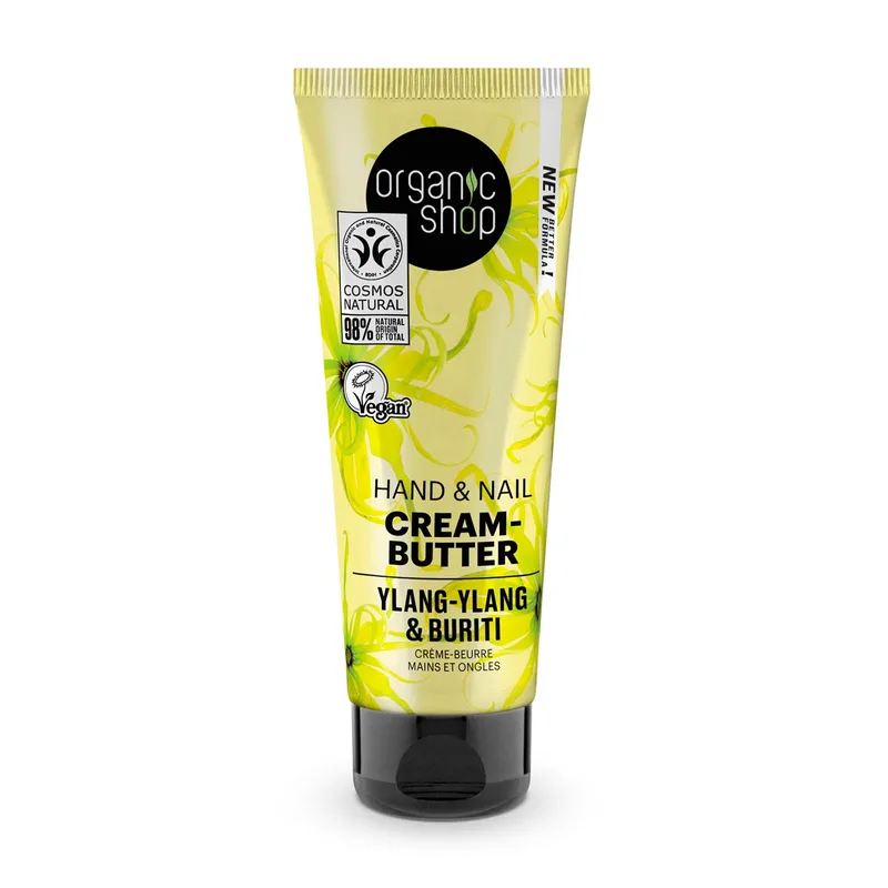 Organic Shop Ylang-Ylang Hand and Nail Butter Cream 75ml