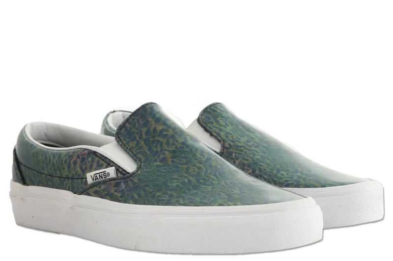 Slip On Vans Classic (Patent Leopard) VN0003Z4ITP1-COPPER