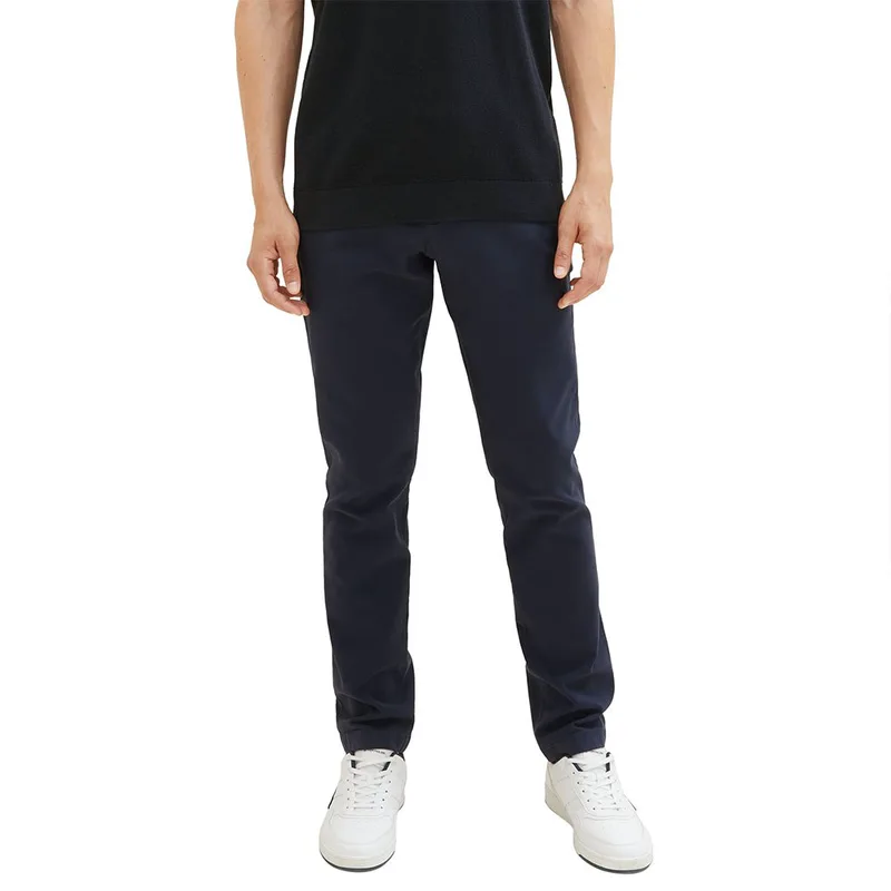 Tom Tailor Ανδρικό Παντελόνι Traveler Slim Chino With Belt 1037547-32374 Μπλε