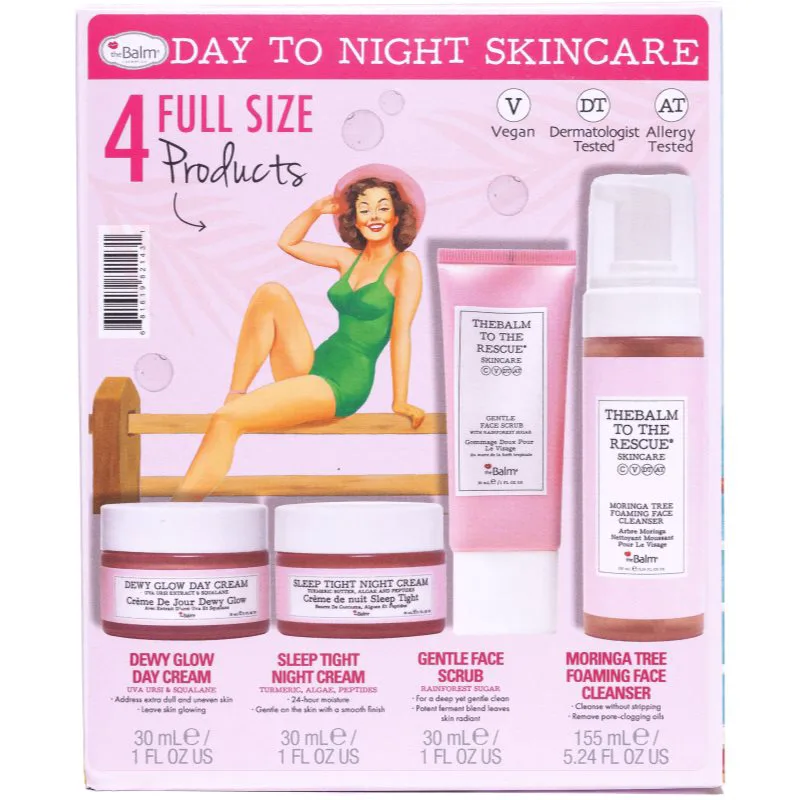 theBalm To The Rescue® Skincare Collection σετ δώρου μέρα και βράδυ