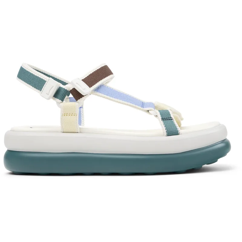 CAMPER Twins - Casual παπούτσια Για Γυναικεία - Πράσινο,Μπλε,Κίτρινο, Μέγεθος 41, Cotton fabric