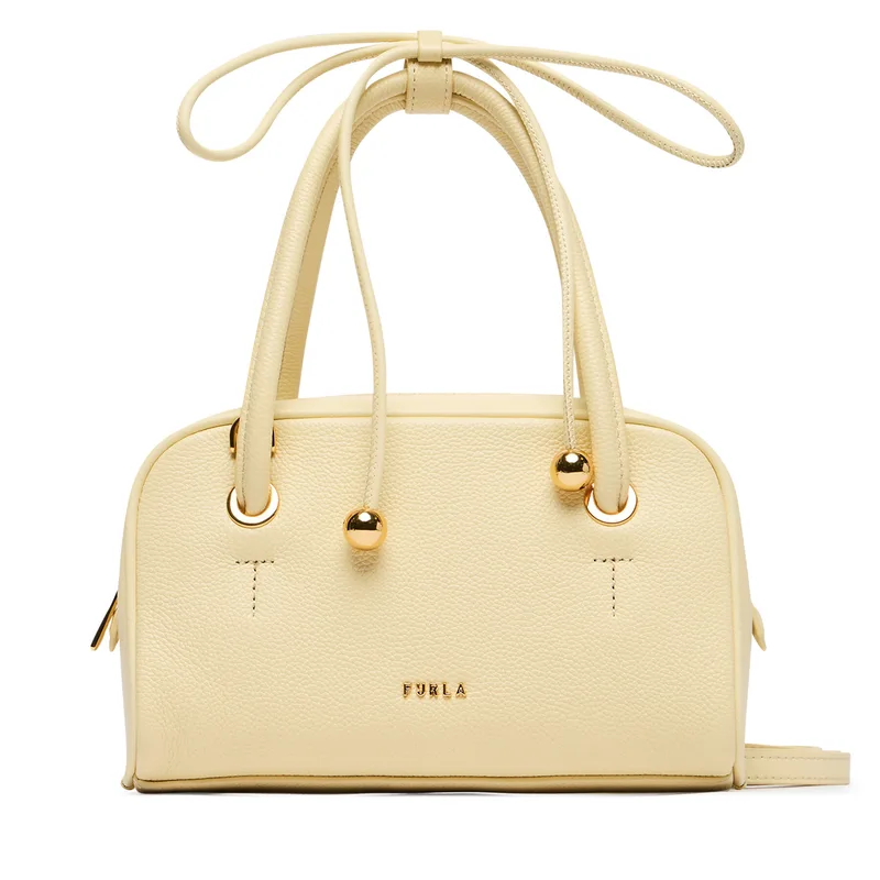 Τσάντα Furla Poppy Mini WE00915 BX4573 CN DFM00 Ανοιχτό κίτρινο