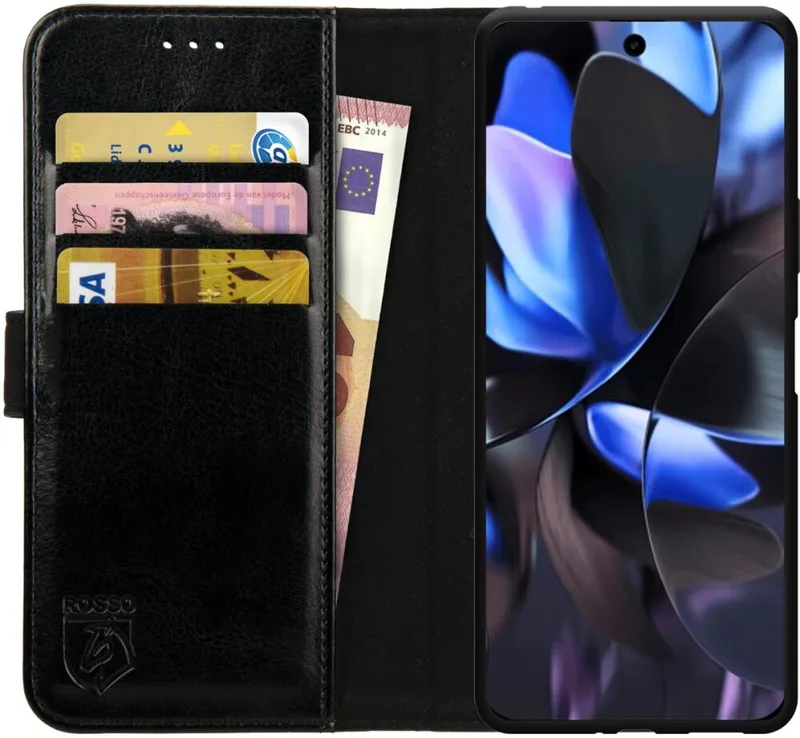 Θήκη Google Pixel 9 / 9 Pro - Κόκκινο Element PU Πορτοφόλι - Black (8719246446238)