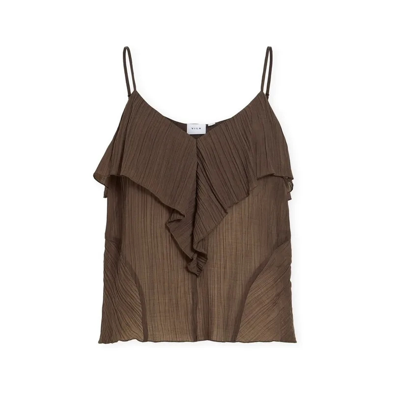 Μπλούζα Vila Top Danira - Slate Black