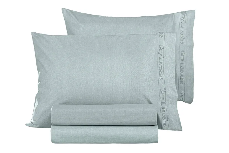 Σετ Μαξιλαροθήκες 2 Τεμαχίων Guy Laroche Color Plus Mint 50x70