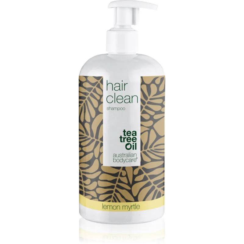 Australian Bodycare Tea Tree Oil Lemon Myrtle σαμπουάν για ξηρά μαλλιά και ευαίσθητο δέρμα της κεφαλής με λάδι τειόδεντρου 500 ml