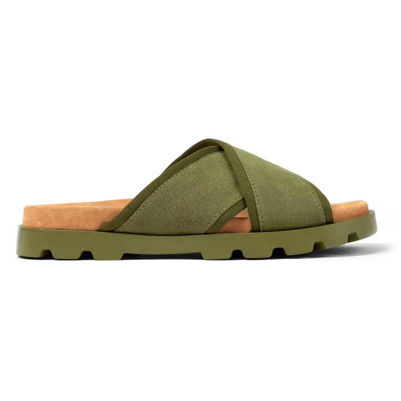 CAMPER Brutus Sandal - Πέδιλα Για Ανδρικα - Πράσινο, Μέγεθος 46, Cotton fabric