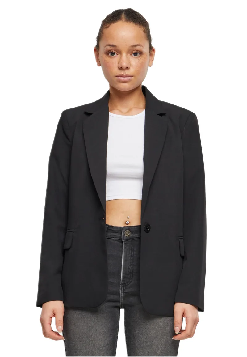Ladies Basic Blazer Urban Classics TB6890 black