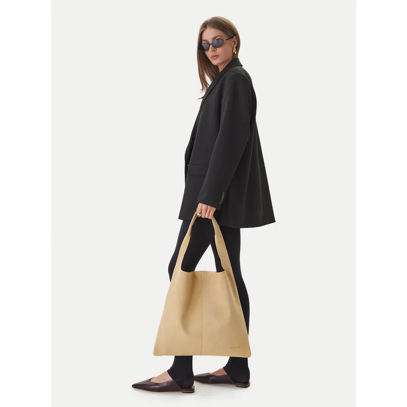 Τσάντα Patrizia Pepe 8B0321/L153-B880 Μπεζ