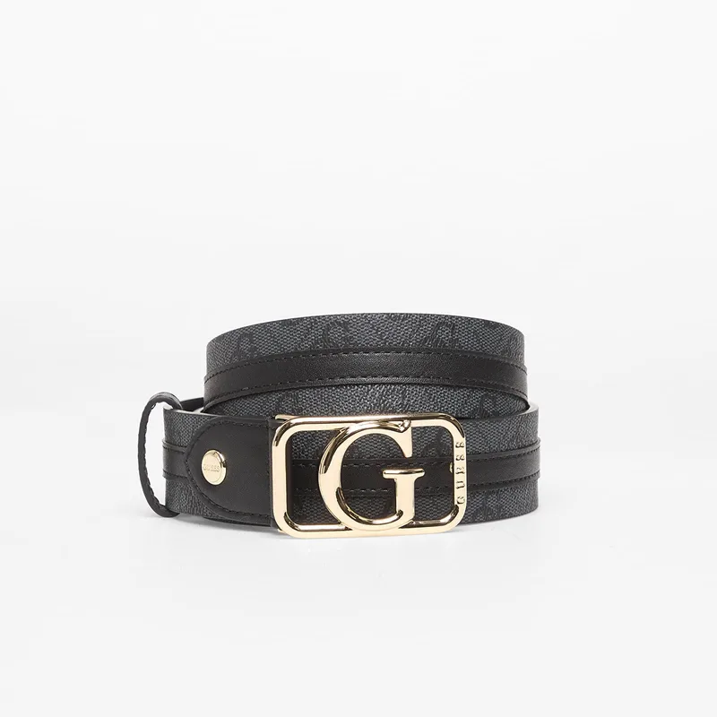 Ζώνη GUESS Zamira Not Reversible H35 Belt Black M