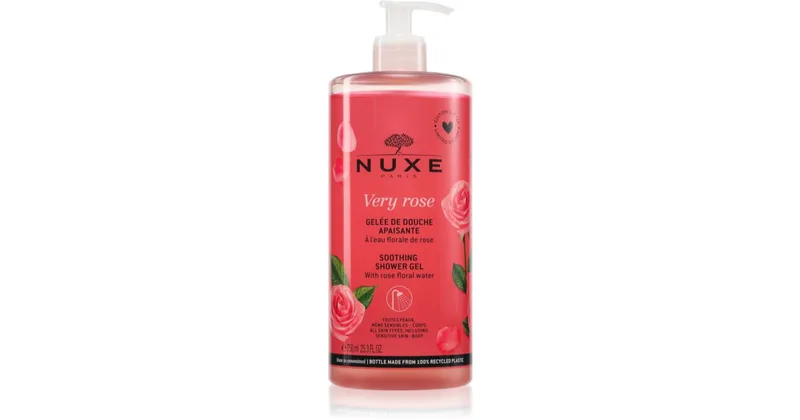 Soothing shower gel Nuxe Very Rose 750 ml