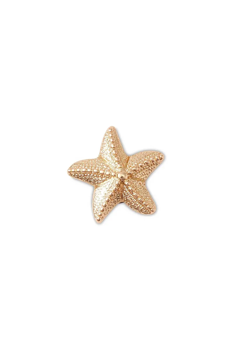 Crocs διακοσμητικά charms Jibbitz™ για clogs "Gold Star Fish" - E79143 Χρυσό