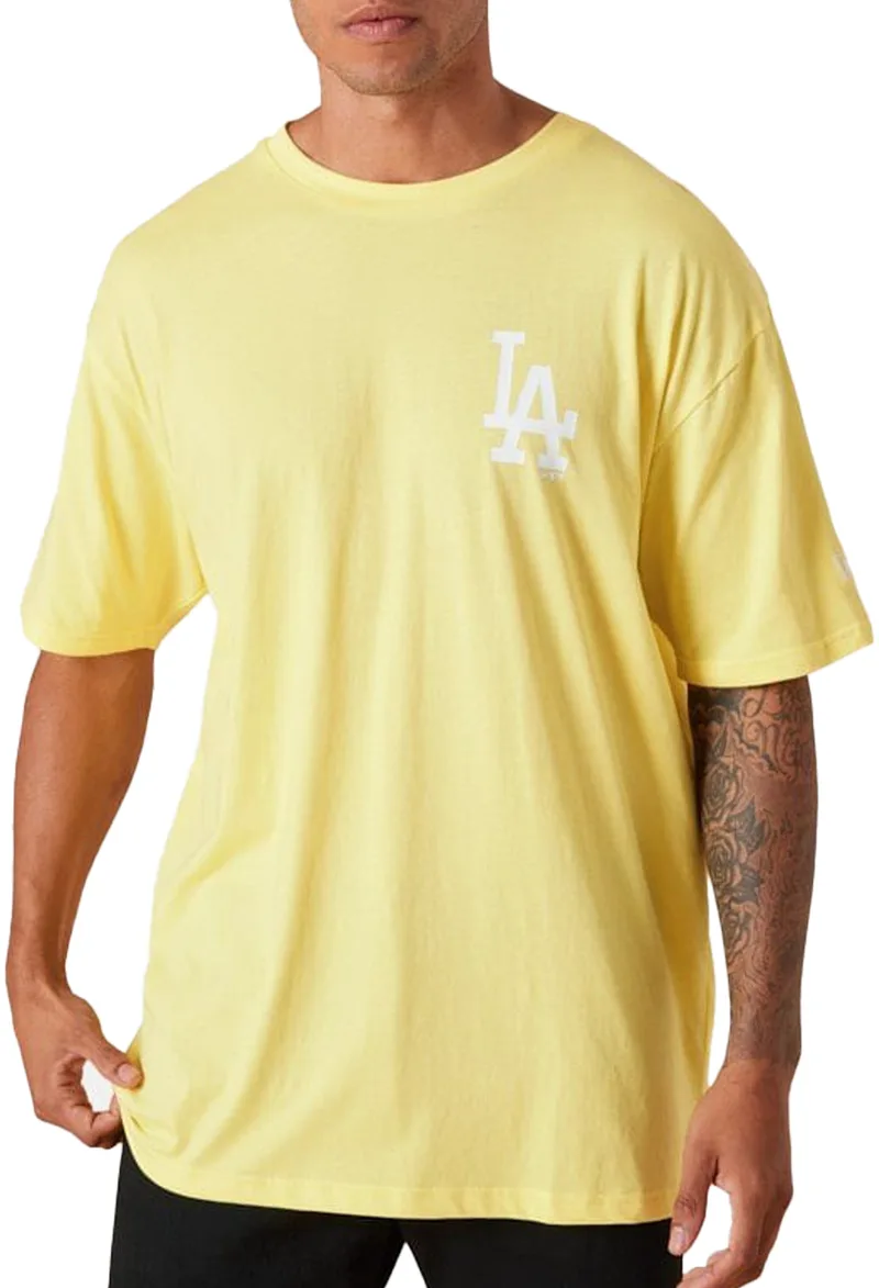 Μπλούζα Κοντομάνικη New Era LA Dodgers MLB League Oversized 13083963-740 Ανδρικό