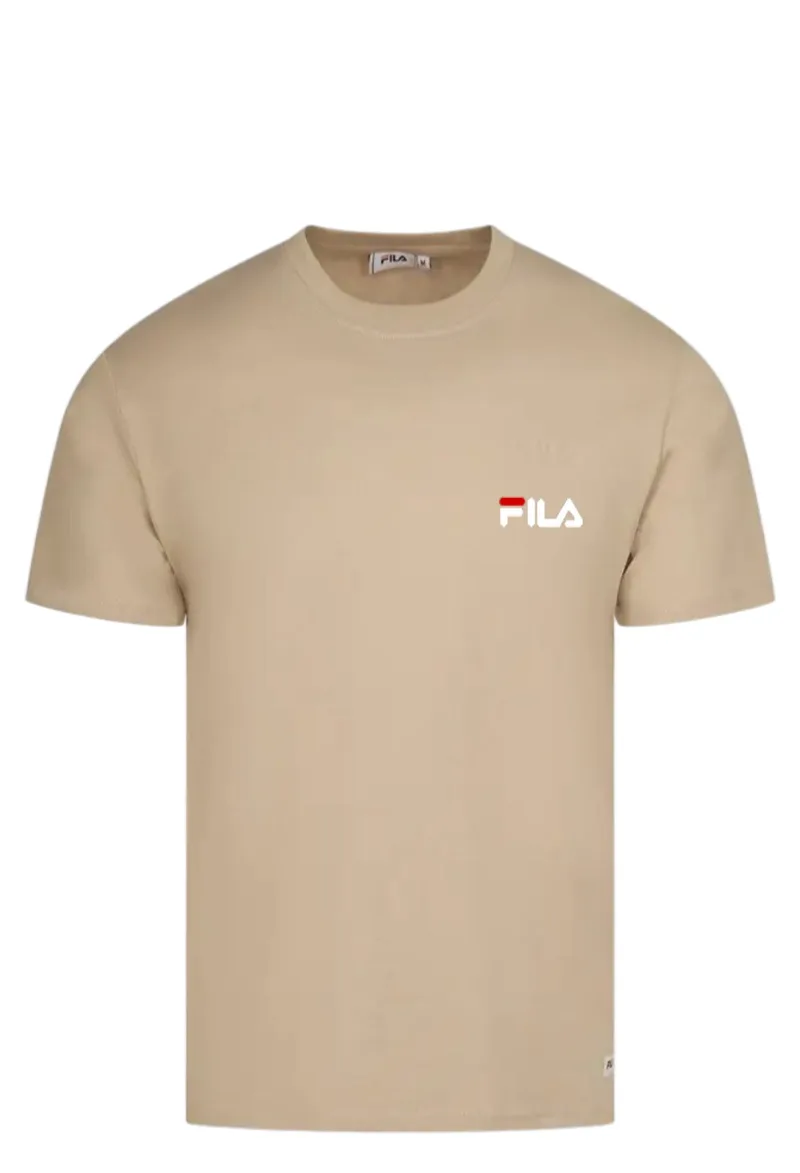 Μπλούζα Κοντομάνικη Fila Small Logo APCDMS25003-WHTPEP Ανδρικό