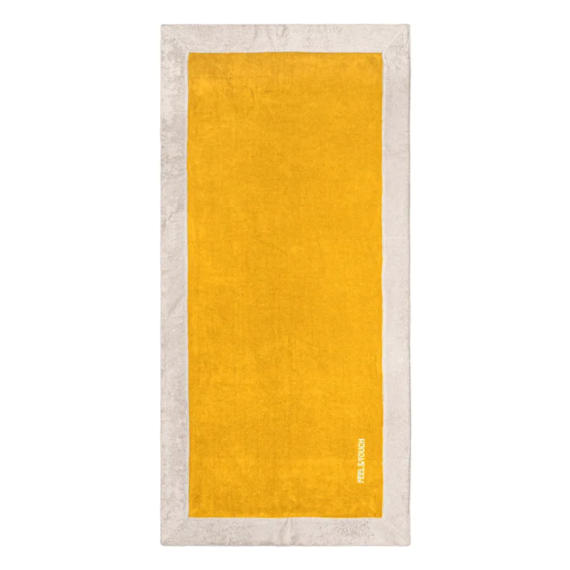 Πετσέτα Θαλάσσης (80x170) Feel & Touch Caribbean Mustard