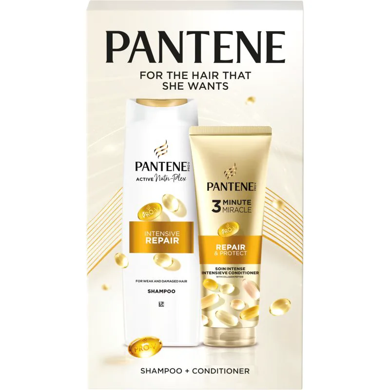 Pantene Intensive Repair Hair Set σετ δώρου για κατεστραμμένα μαλλιά