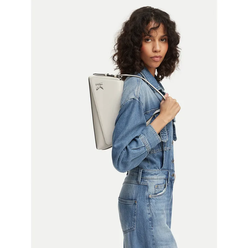 Τσάντα Karl Lagerfeld Jeans B2W30130 Λευκό