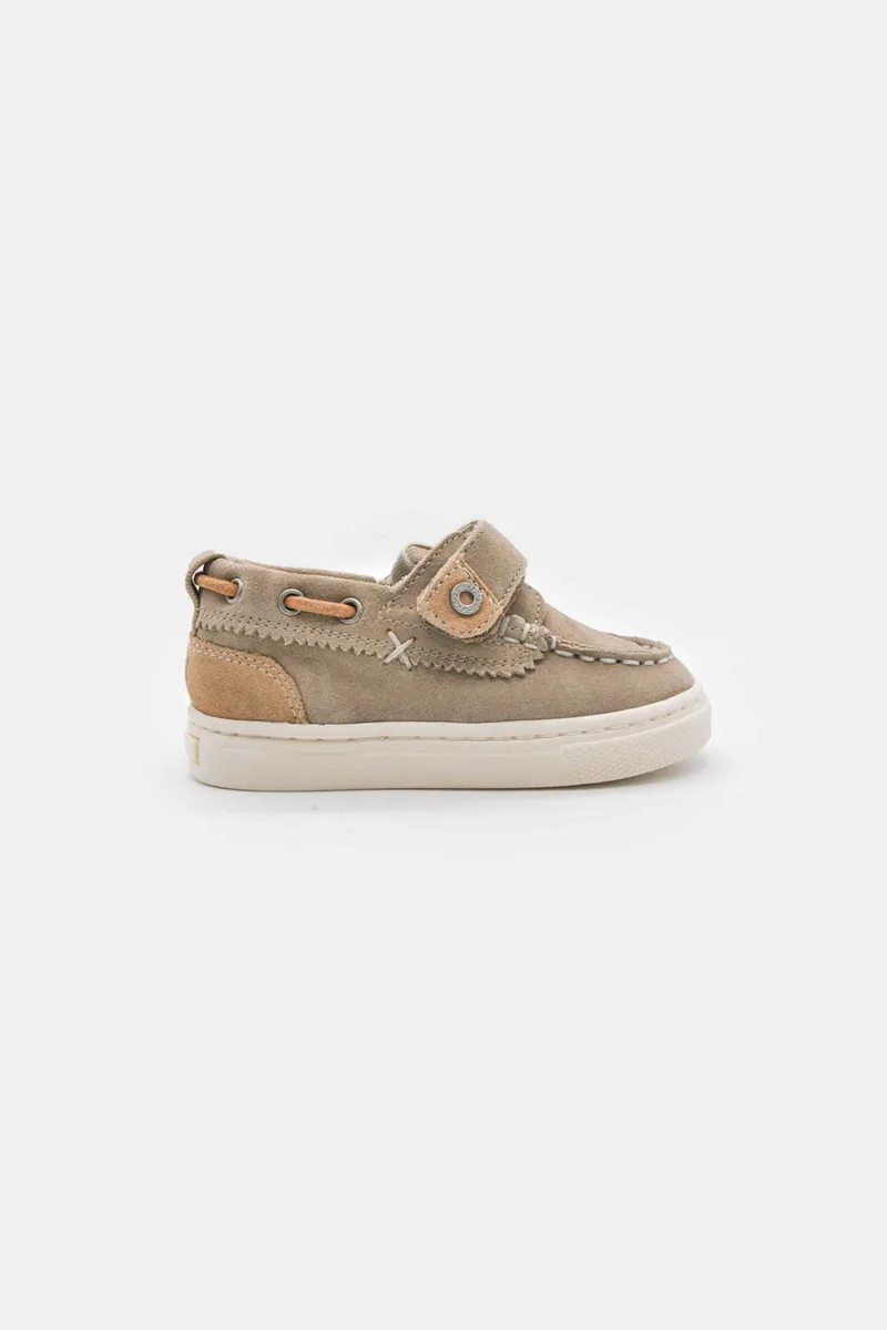 Mayoral βρεφικά suede μοκασίνια - 41767-S26 Μπεζ
