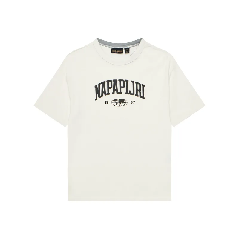 Napapijri T-Shirt S-Inot NP0A891F D Εκρού Regular Fit