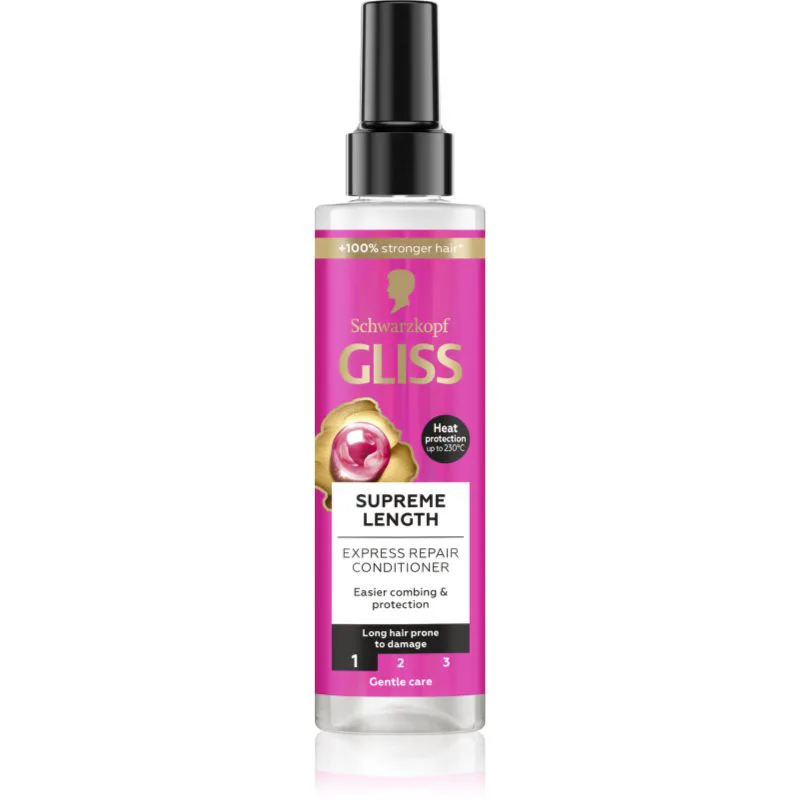 Schwarzkopf Gliss Supreme Length αναγεννητικό βάλσαμο για μακριά μαλλιά 200 ml