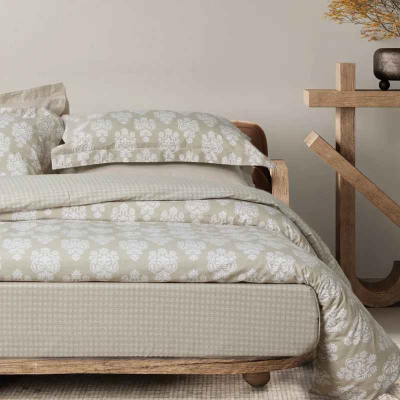 Das home σετ σεντονια υπερδιπλα happy 9689 taupe 240χ260