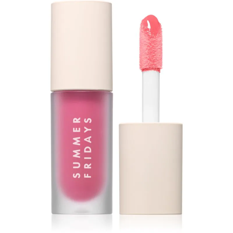 Summer Fridays Dream Lip Oil ενυδατικό λάδι για τα χείλη απόχρωση Ροζ Cloud 4.5 ml
