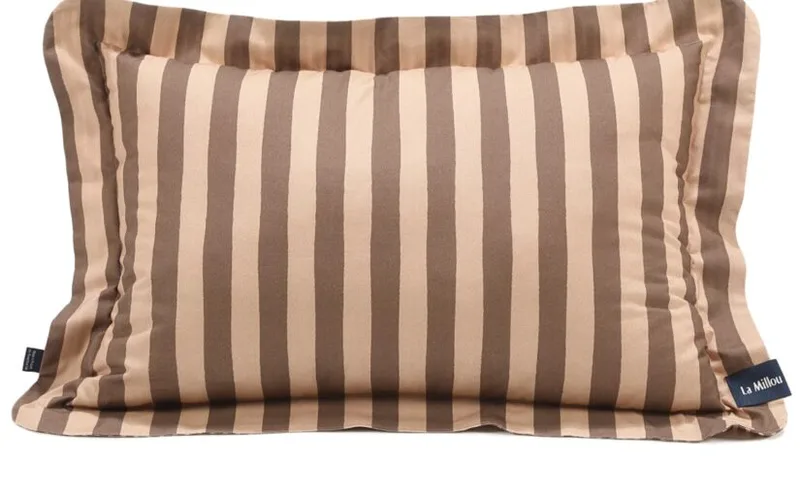 Μεγάλο Παιδικό Μαξιλάρι Stripes Brown
