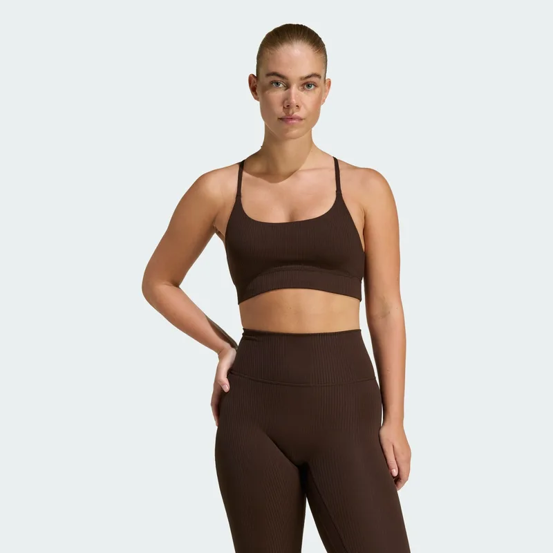 adidas W All Me Light Support Rib Bra Long Line (9000274441_90436)