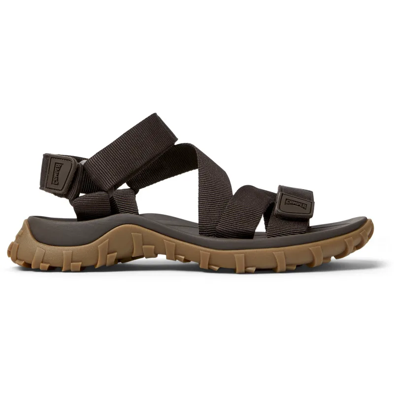 CAMPER Drift Trail Sandal - Casual παπούτσια Για Ανδρικα - Καφέ, Μέγεθος 44, Cotton fabric
