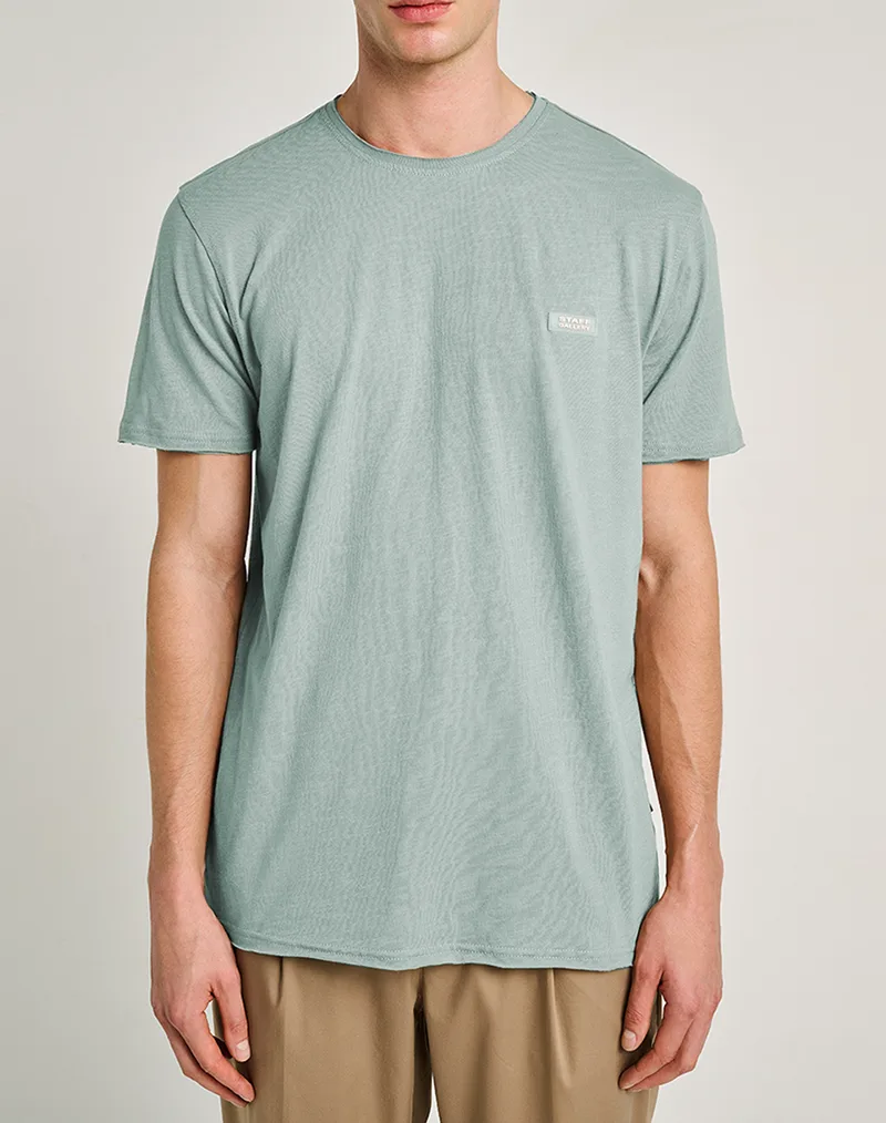 STAFF Zeus Man T-Shirt 100%Co 64-016.055-Ν0138 Petrol