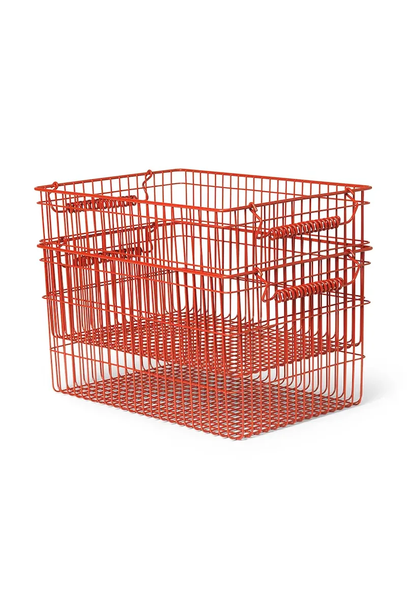 Καλάθι αποθήκευσης ferm LIVING Cala 2-pack