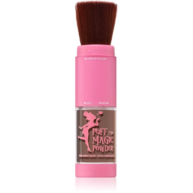 Rude Cosmetics Puff The Magic Powder σταθεροποιητική πούδρα απόχρωση Natural 6.5 γρ
