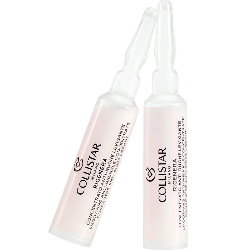 Collistar Rigenera Smoothing Anti-Wrinkle Concentrate Συμπυκνωμένος Ορός Προσώπου για Λείανση & Αντιρυτιδική Δράση 2x10ml